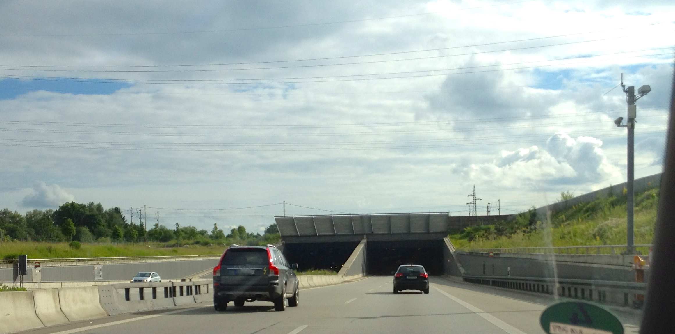 Aubinger Tunnel – Einfahrt aus Richtung Norden